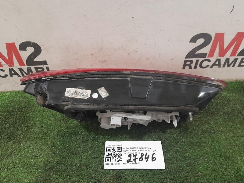 Fanale INT POST DX 50513400 Alfa Romeo Giulietta 2010