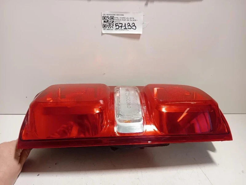 Fanale POST DX 9808243080 Opel Vivaro C 2019