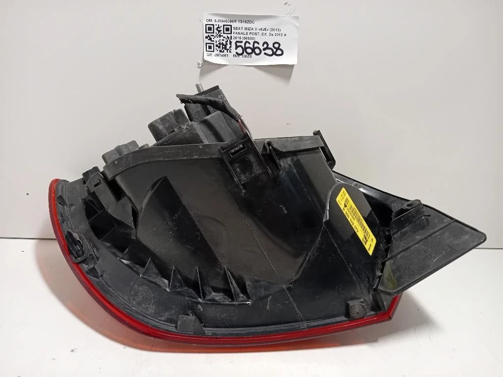 Fanale POST DX 6J3945096R Seat Ibiza V 6J5 2013