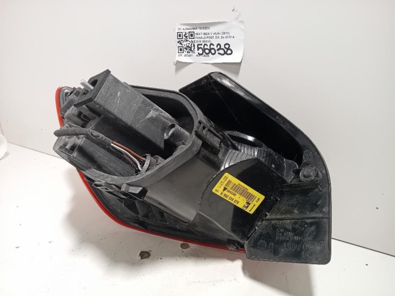 Fanale POST DX 6J3945096R Seat Ibiza V 6J5 2013