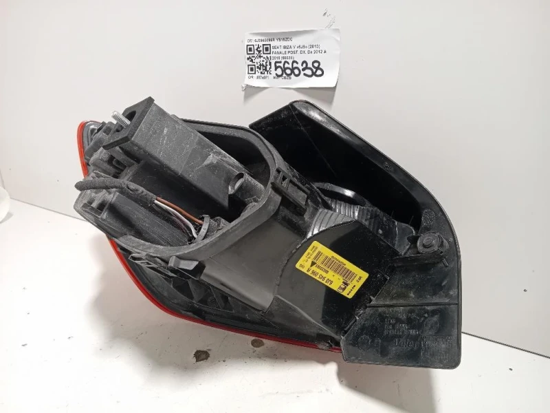 Fanale POST DX 6J3945096R Seat Ibiza V 6J5 2013