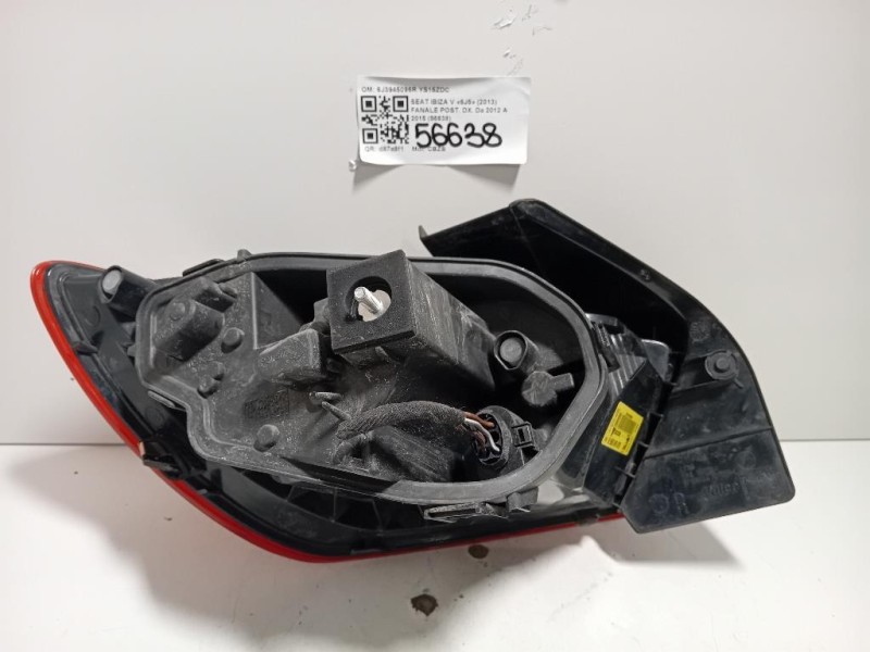 Fanale POST DX 6J3945096R Seat Ibiza V 6J5 2013