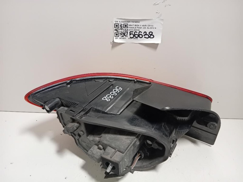 Fanale POST DX 6J3945096R Seat Ibiza V 6J5 2013