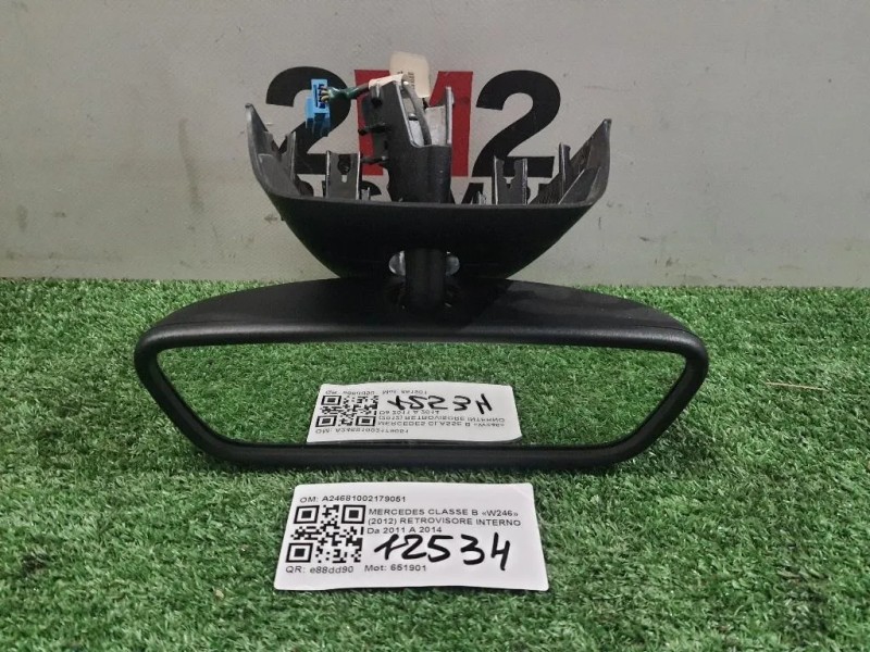 Retrovisore Interno A24681002179051 Mercedes Classe B W246 2012