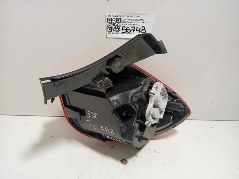 Fanale POST SX FANALE POST SX Alfa Romeo Giulietta 2010