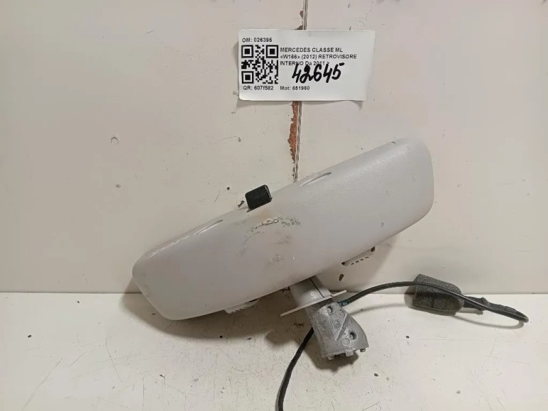Retrovisore Interno 026395 Mercedes Classe ML W166 2012
