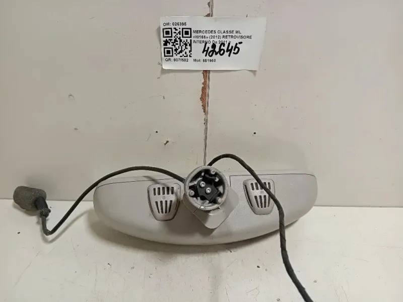 Retrovisore Interno 026395 Mercedes Classe ML W166 2012