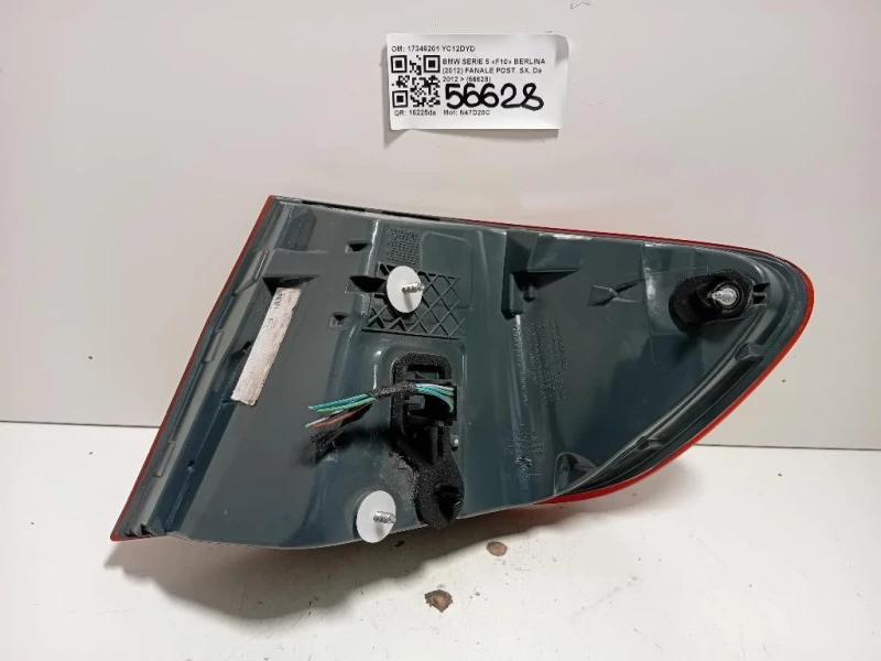 Fanale POST SX 17346201 Bmw Serie 5 F10 Berlina 2012
