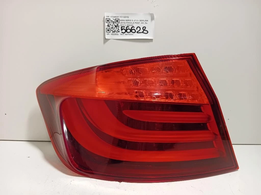 Fanale POST SX 17346201 Bmw Serie 5 F10 Berlina 2012