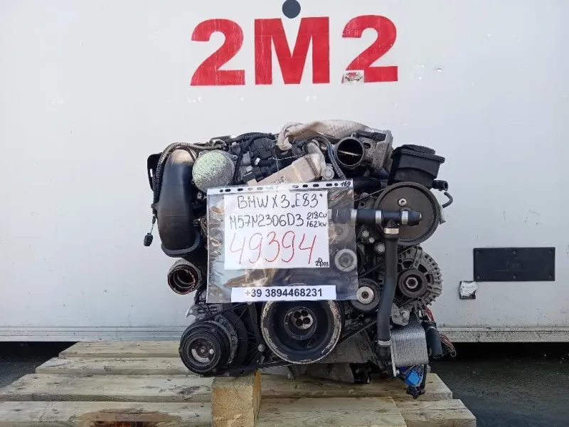 Motore Completo M57N2306D3 306D3 218 CV 162 KW Bmw X3 E83 2004