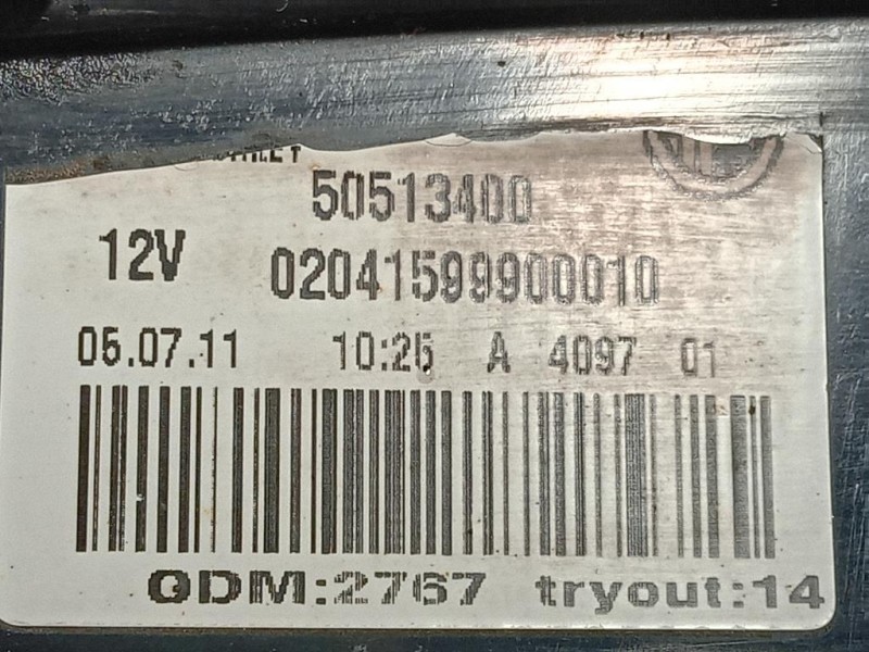 Fanale INT POST DX 50513400 Alfa Romeo Giulietta 2010