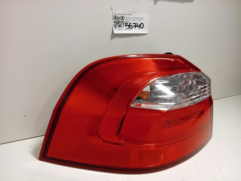 Fanale POST SX 92401-1W2 Kia RIO III 2012
