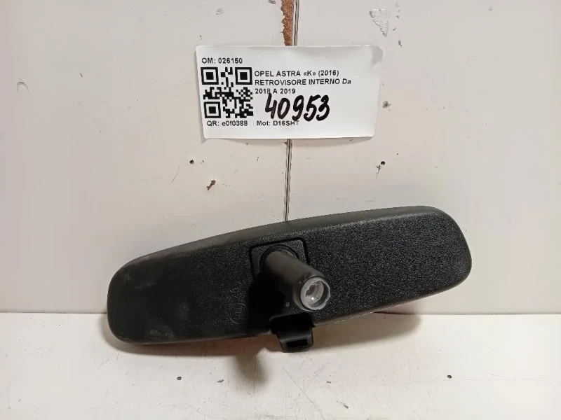 Retrovisore Interno 026150 Opel Astra K 2016