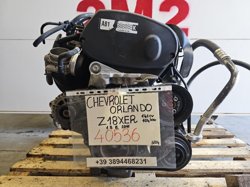 Motore Completo Z18XER F18D4 141 CV 104 KW Chevrolet Orlando 2011
