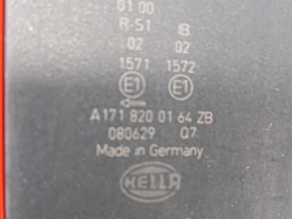 Fanale POST SX A1718200164 Mercedes Classe SLK R171 2004