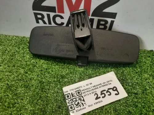 Retrovisore Interno 7701349373 Renault Mégane III 2012