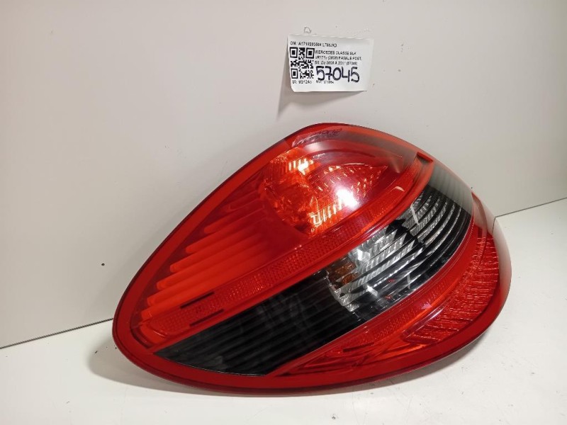 Fanale POST SX A1718200564 Mercedes Classe SLK R171 2008