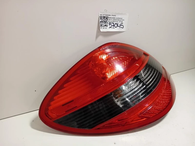 Fanale POST SX A1718200564 Mercedes Classe SLK R171 2008
