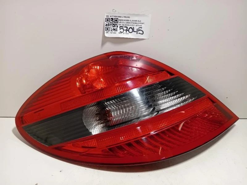 Fanale POST SX A1718200564 Mercedes Classe SLK R171 2008