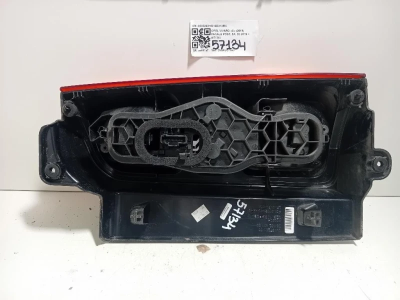 Fanale POST SX 9808243180 Opel Vivaro C 2019