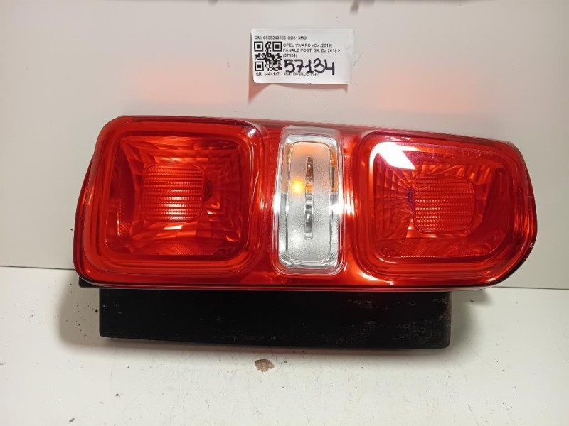 Fanale POST SX 9808243180 Opel Vivaro C 2019