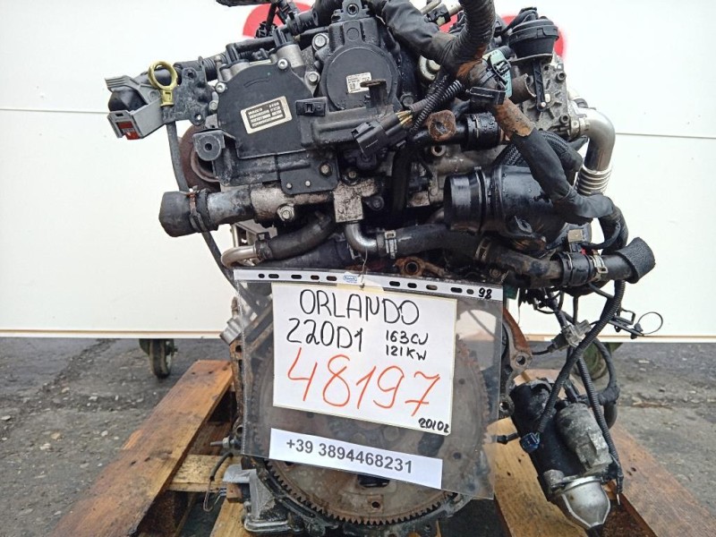 Motore Completo Z20D1 163CV 121 KW Chevrolet Orlando 2011