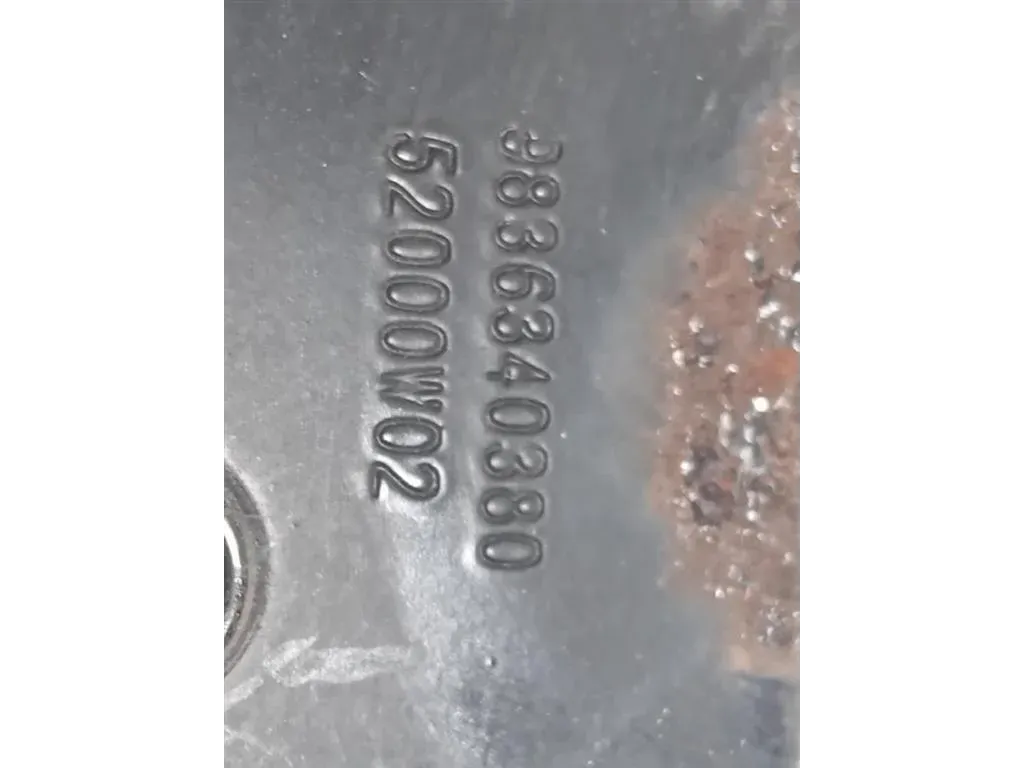 Rinforzo Longherone ANT DX 9836340380 Opel Mokka 2013