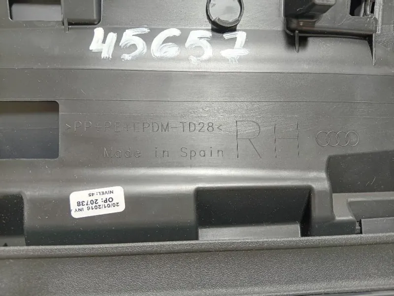 Rinforzo Modanatura Paracolpi Porta INF POST DX 8U0 853 970 Q 4U8 Audi Q3 8UB 2012