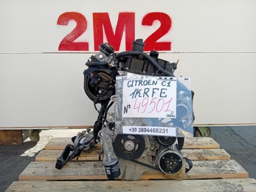 Motore Completo 1KRFE 69 CV 51 KW Citroen C1 II 2014