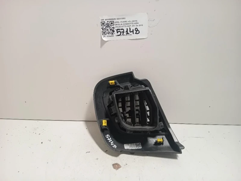 Griglia Condotto ARIA Cruscotto ANT DX 98085956ZD Opel Vivaro C 2019