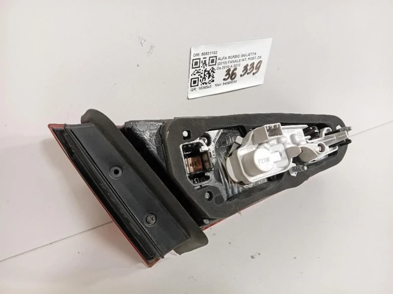 Fanale INT POST DX 50531132 Alfa Romeo Giulietta 2013