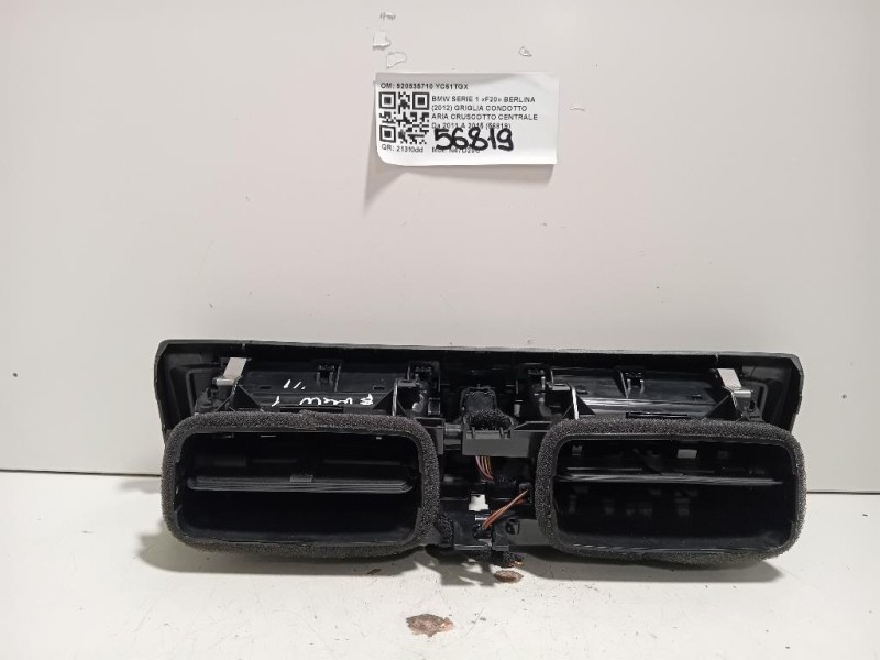 Griglia Condotto ARIA Cruscotto Centrale 920535710 Bmw Serie 1 F20 Berlina 2012