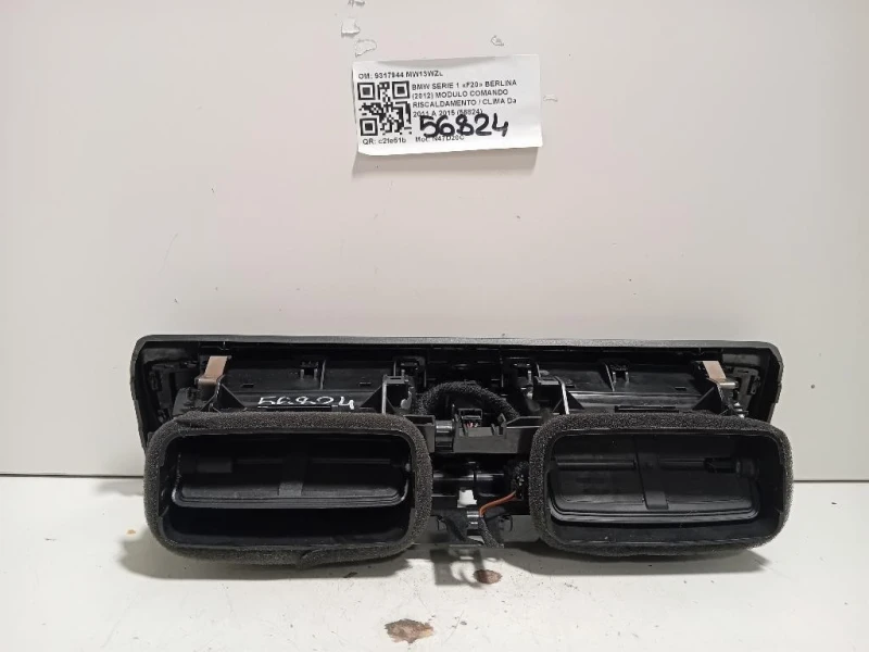 Griglia Condotto ARIA Cruscotto Centrale 9317944 Bmw Serie 1 F20 Berlina 2012