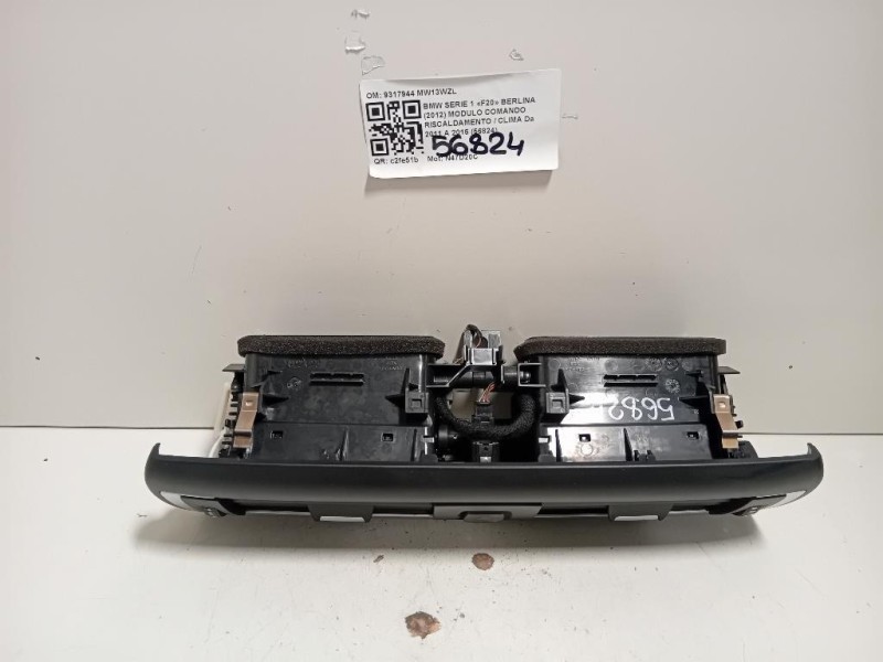 Griglia Condotto ARIA Cruscotto Centrale 9317944 Bmw Serie 1 F20 Berlina 2012
