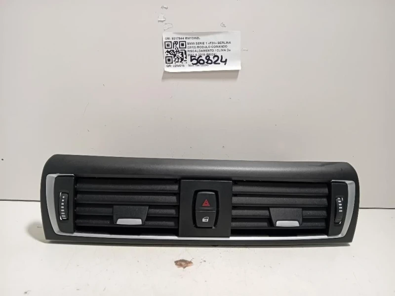 Griglia Condotto ARIA Cruscotto Centrale 9317944 Bmw Serie 1 F20 Berlina 2012