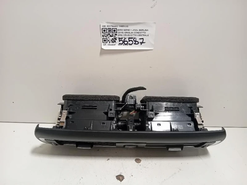 Griglia Condotto ARIA Cruscotto Centrale 931794402 Bmw Serie 1 F20 Berlina 2015