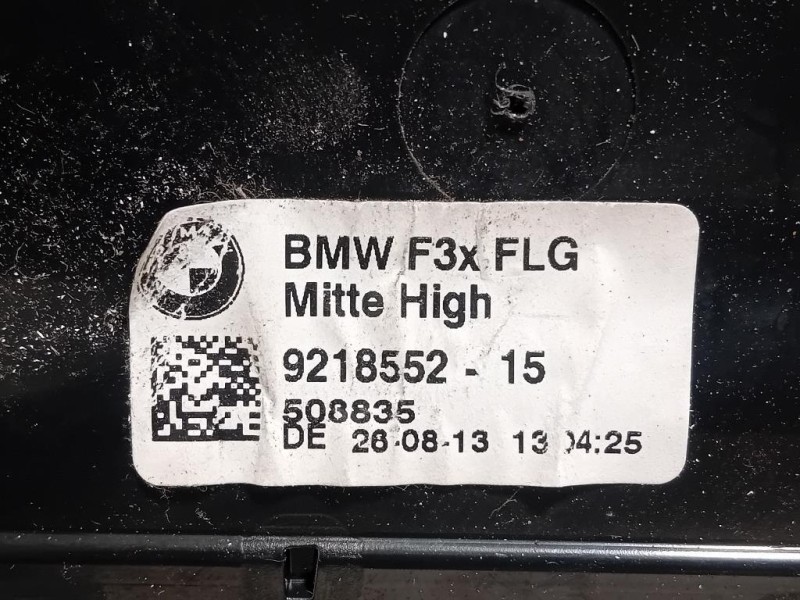 Griglia Condotto ARIA Cruscotto Centrale 9218552 Bmw Serie 3 F30 Berlina 2012