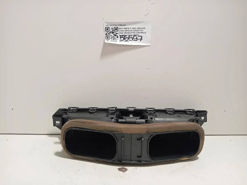 Griglia Condotto ARIA Cruscotto Centrale 6910734 Bmw Serie 5 E60 Berlina 2004