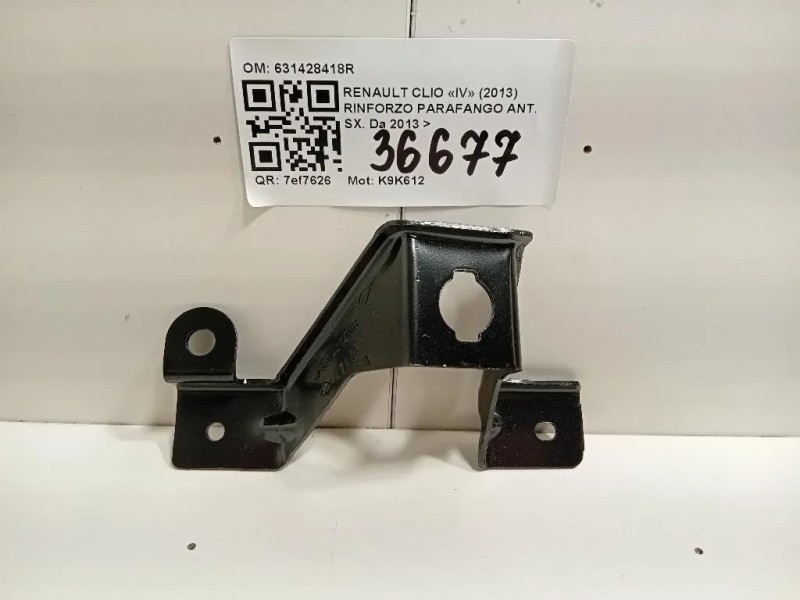 Rinforzo Parafango ANT SX 631420211R Renault CLIO IV 2013