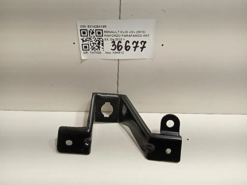 Rinforzo Parafango ANT SX 631420211R Renault CLIO IV 2013