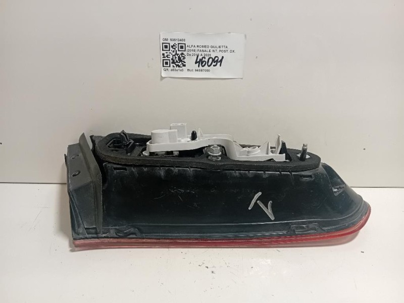Fanale INT POST DX 50513400 Alfa Romeo Giulietta 2016