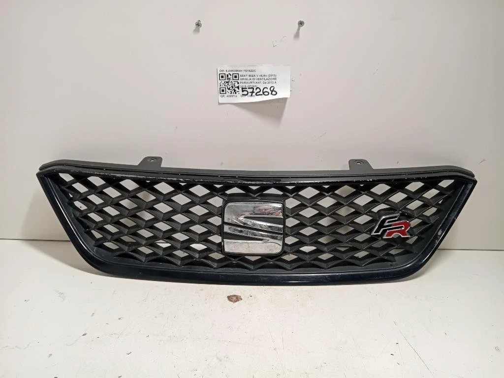 Griglia DI Ventilazione Paraurti ANT 6J0853654H Seat Ibiza V 6J5 2013