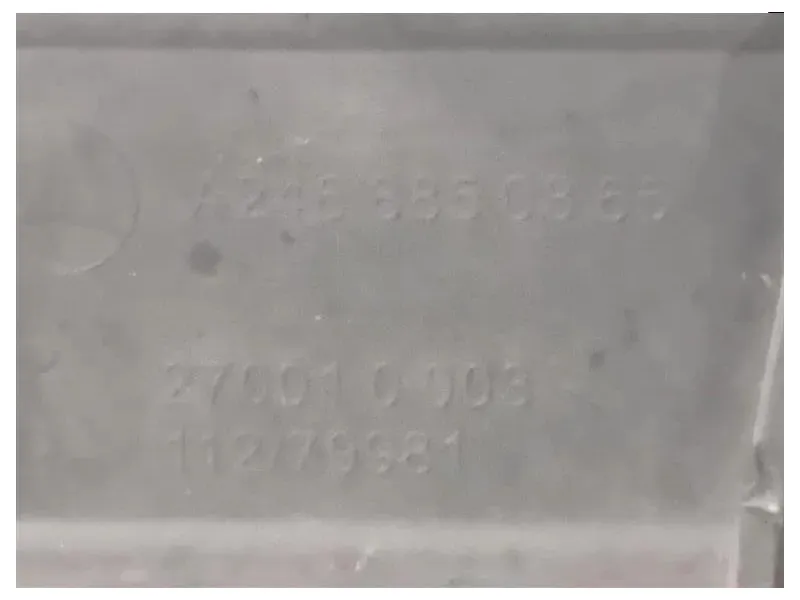 Rinforzo Paraurti ANT A2468850365 STAFFA SUPPORTO Mercedes Classe B W246 2012