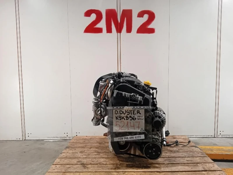 Motore Completo K9K856 109 CV 80 KW Dacia Duster I 2014