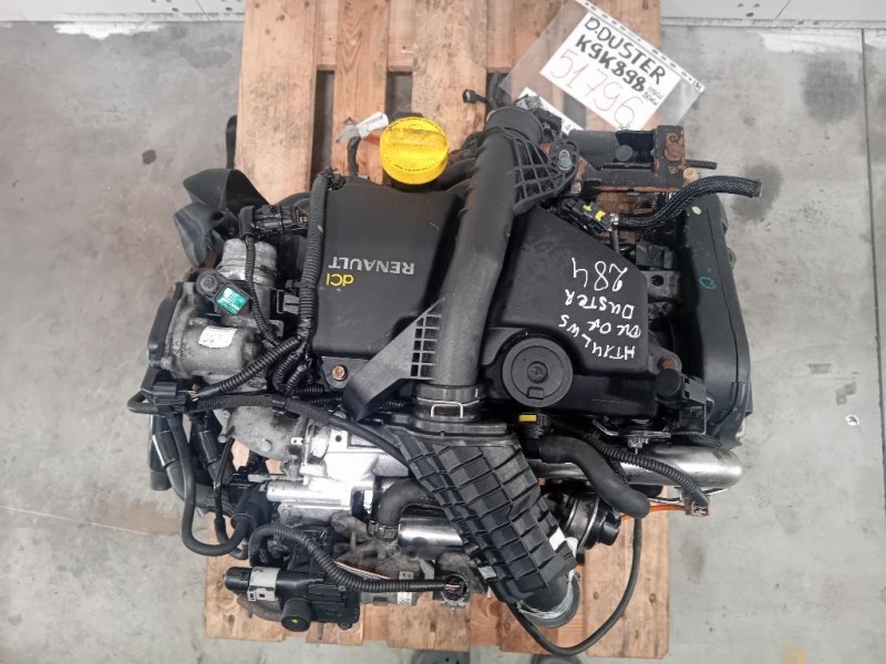 Motore Completo K9K898 109 CV 80 KW Dacia Duster I 2014