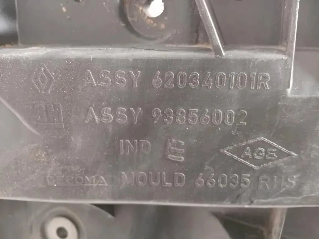 Rinforzo Paraurti ANT 620340101R Opel Vivaro A 2007