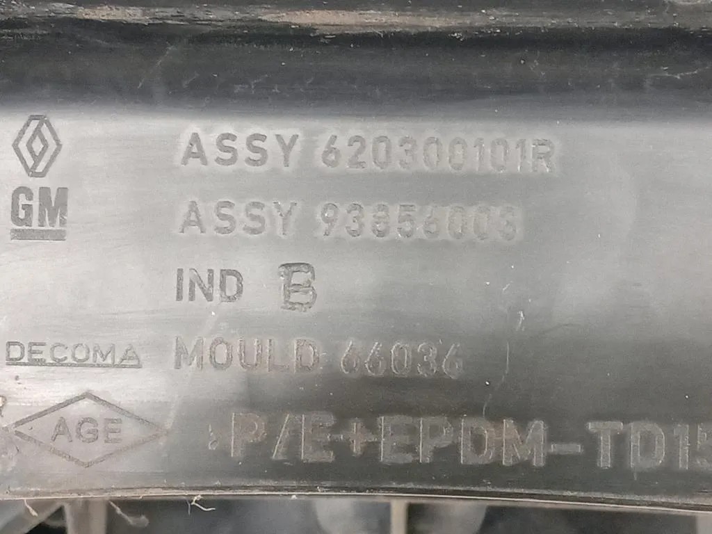 Rinforzo Paraurti ANT 620300101R Opel Vivaro A 2007