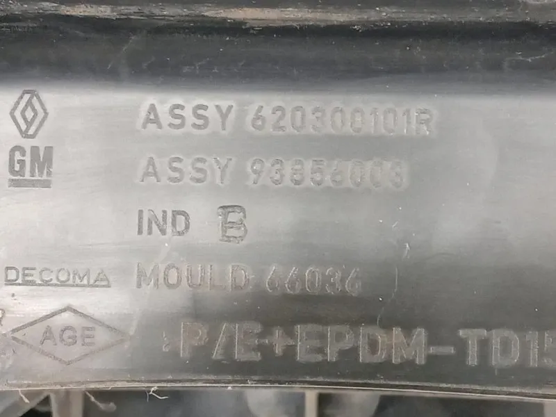 Rinforzo Paraurti ANT 620300101R Opel Vivaro A 2007