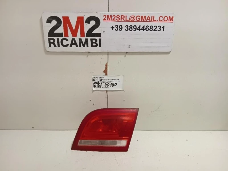 Fanale INT POST DX 8P4 945 094 D Audi A3 8PA Sportback 2010
