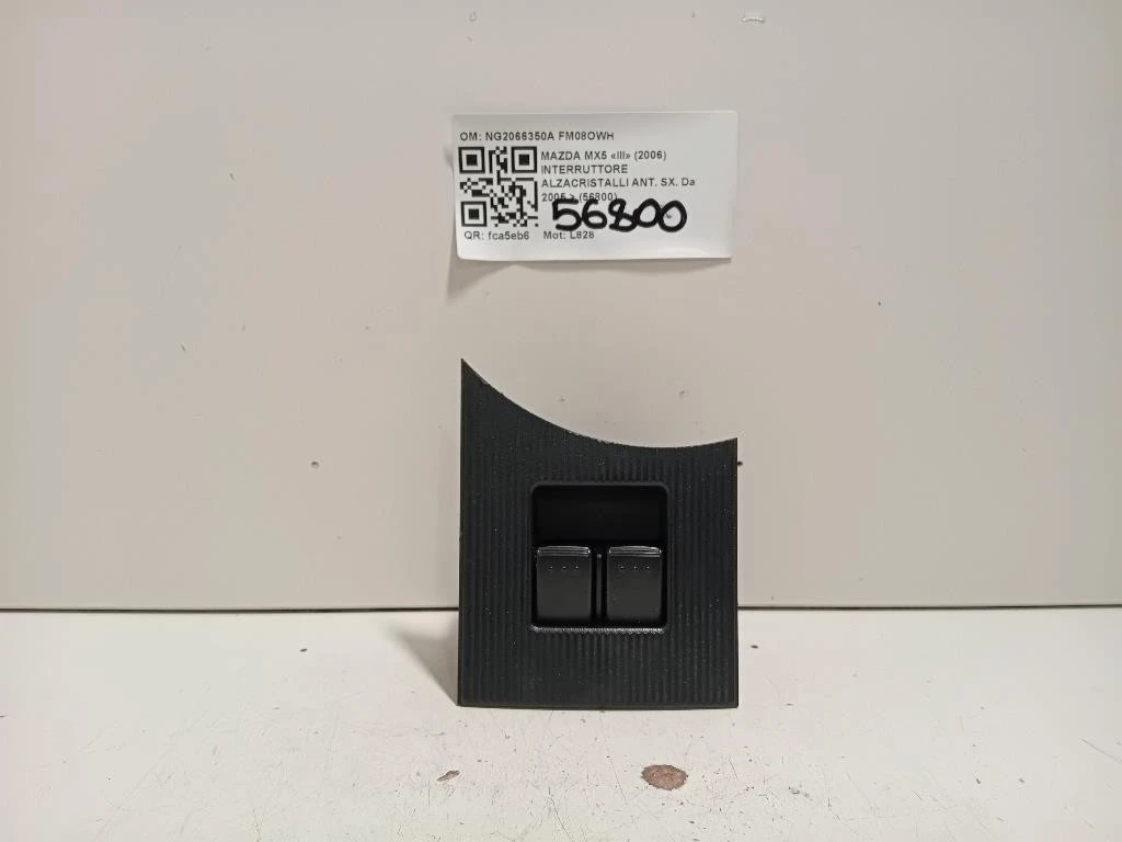 Interruttore Alzacristalli ANT SX NG2066350A Mazda MX5 III 2006